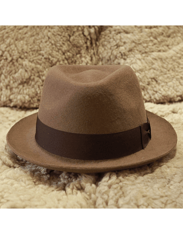 Sombrero de Vestir Cáscara Paño de Lana