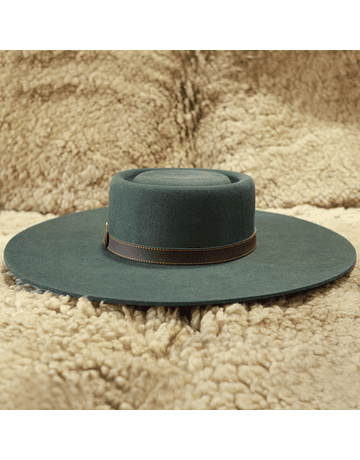 Huaso Hat Steel Gray Wool Cloth