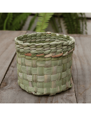 Totora Patterned Bottle Holder Coinco