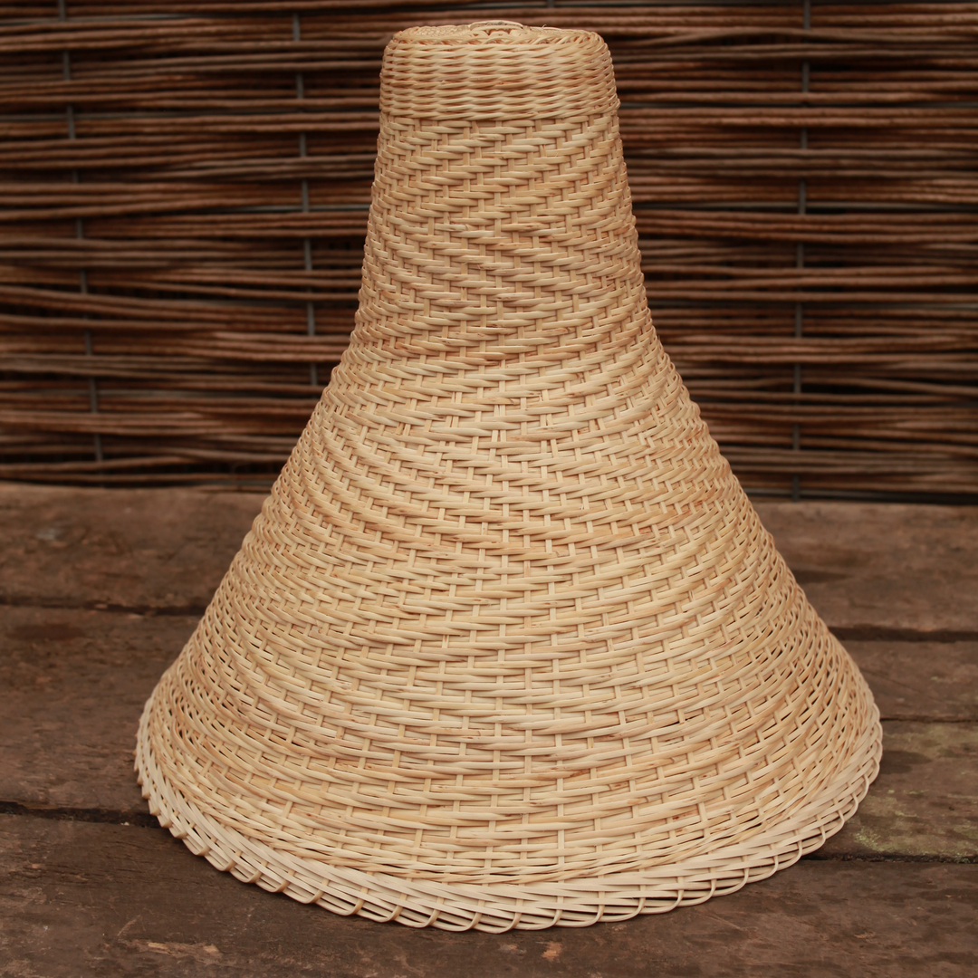 Chimbarongo Wicker Bell Lamp
