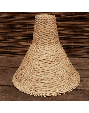 Chimbarongo Wicker Bell Lamp