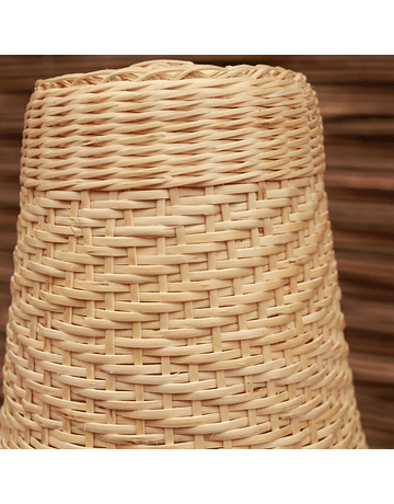 Chimbarongo Wicker Bell Lamp