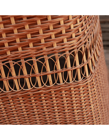 Chimbarongo Wicker Complete Lamp