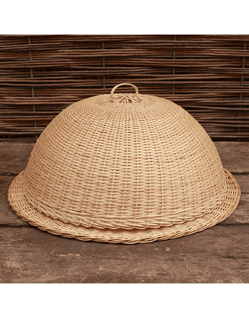 Chimbarongo Wicker Cake Lid with Base 