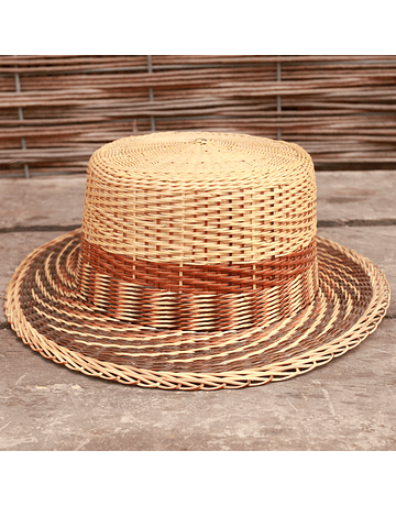 Chimbarongo Wicker Wafer Hat