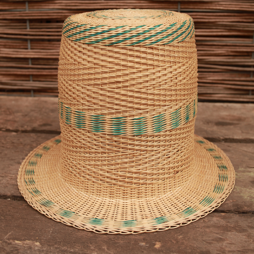 Sombrero de Copa Mimbre de Chimbarongo