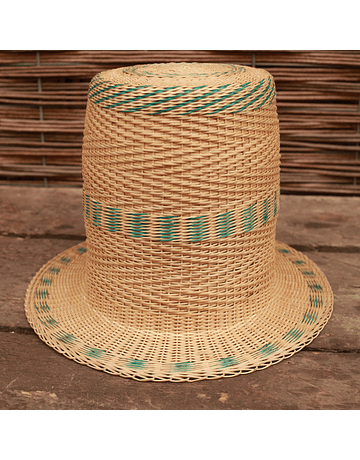 Sombrero de Copa Mimbre de Chimbarongo