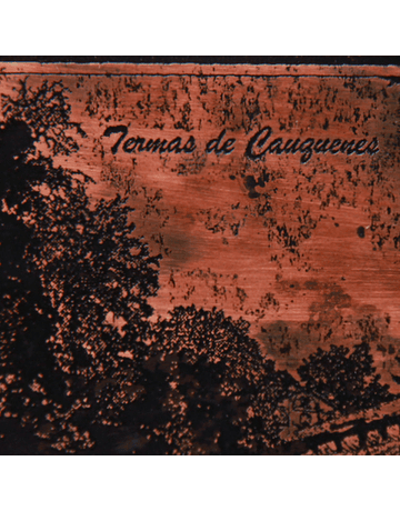 Termas de Cauquenes Photoengraved Copper Magnet