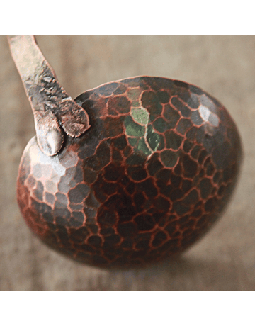 Small Hammered Copper Ladle