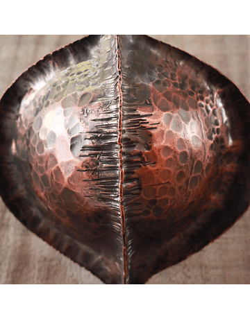 Sprouts Black Ladle Hammered Copper