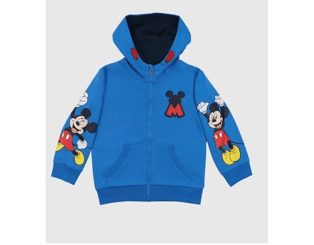 Poleron Azul Mickey Mouse