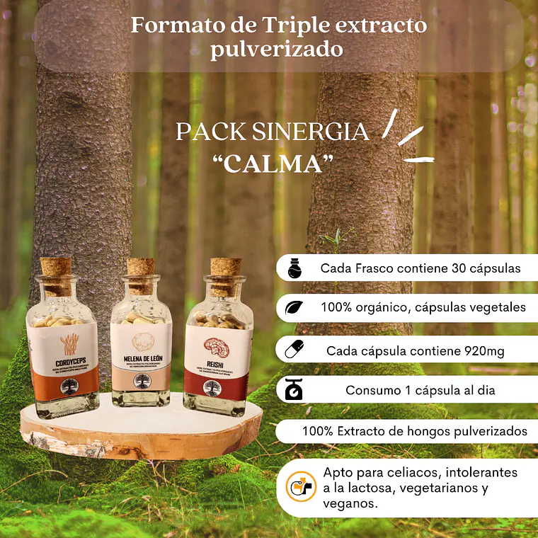 Pack Calma Cápsulas 920mg 1