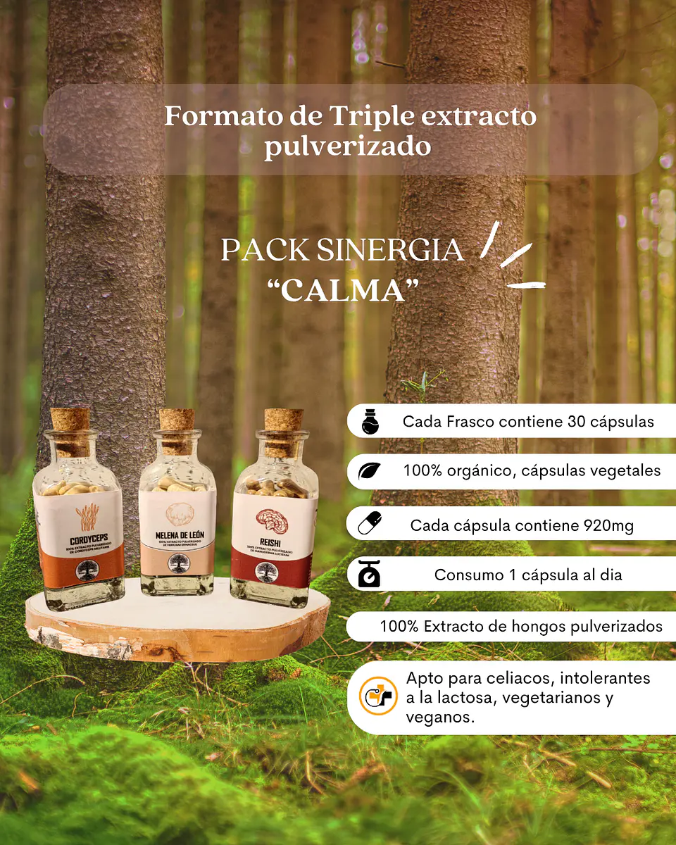 Pack Calma Cápsulas 920mg 1