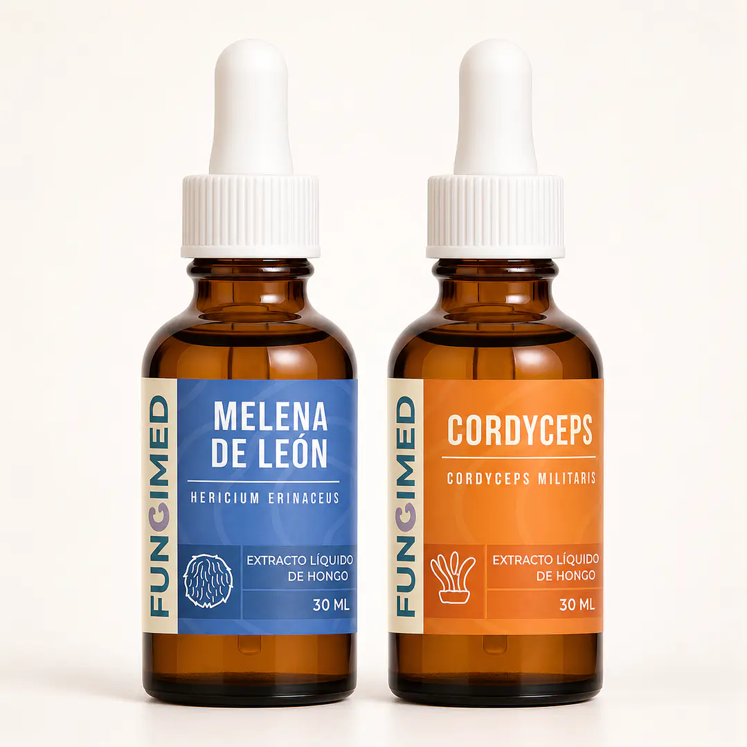 Dúo Esencial · Melena de León + Cordyceps 1