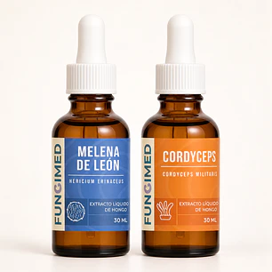 Dúo Esencial · Melena de León + Cordyceps