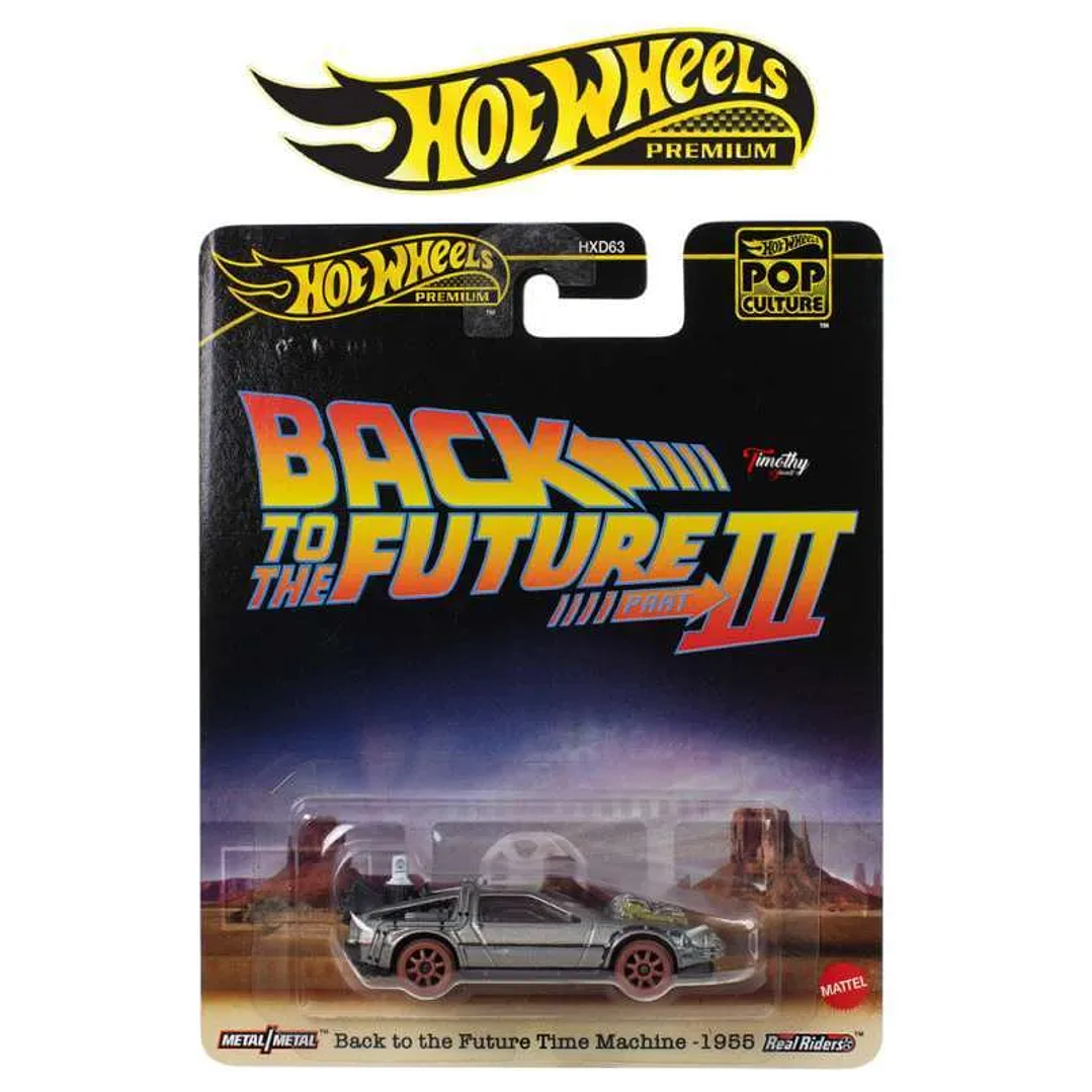 Hot Wheels Premium Back to the Future Time Machine 1955 1