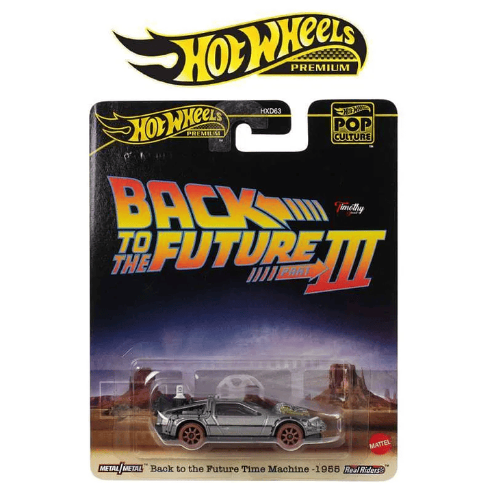 Hot Wheels Premium Back to the Future Time Machine 1955 1
