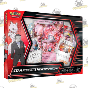 Team Rocket's Mewtwo ex Box (Inglés)