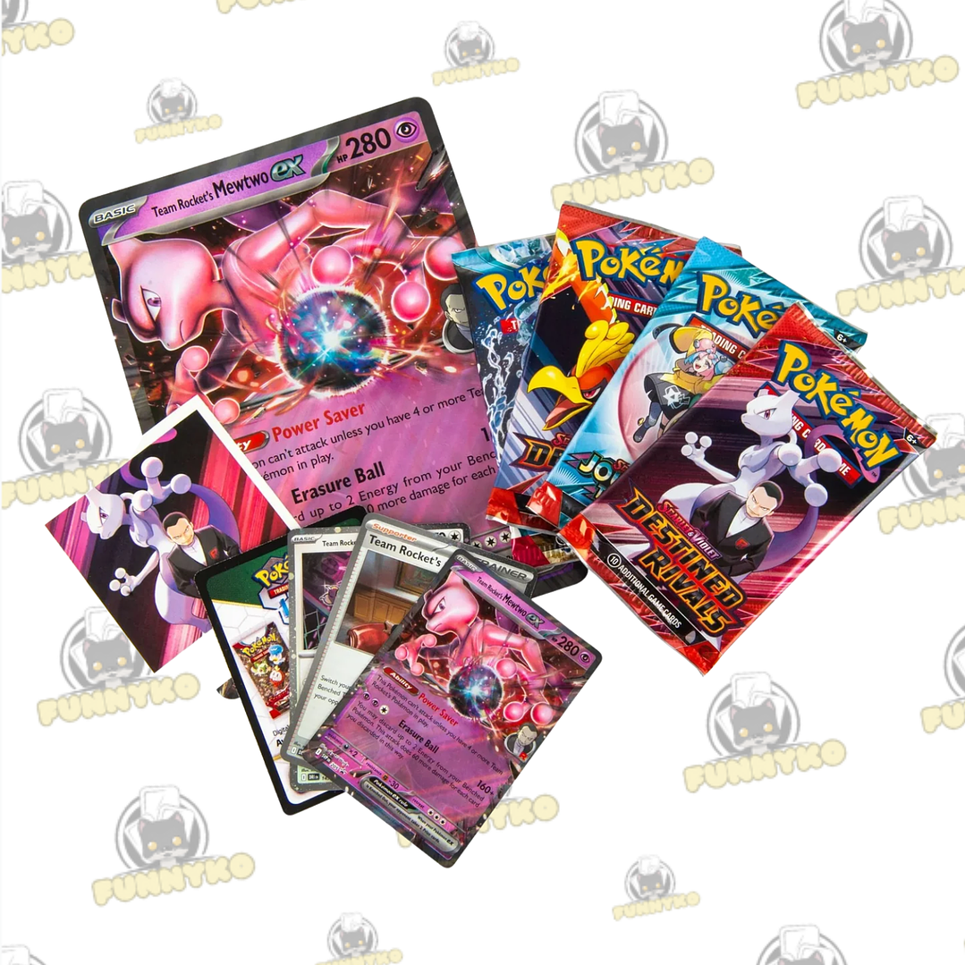 Team Rocket's Mewtwo ex Box (Inglés) 2