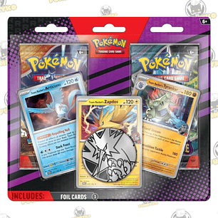 Enhanced 2-Pack Blister (Team Rocket's Articuno, Zapdos & Tyranitar)