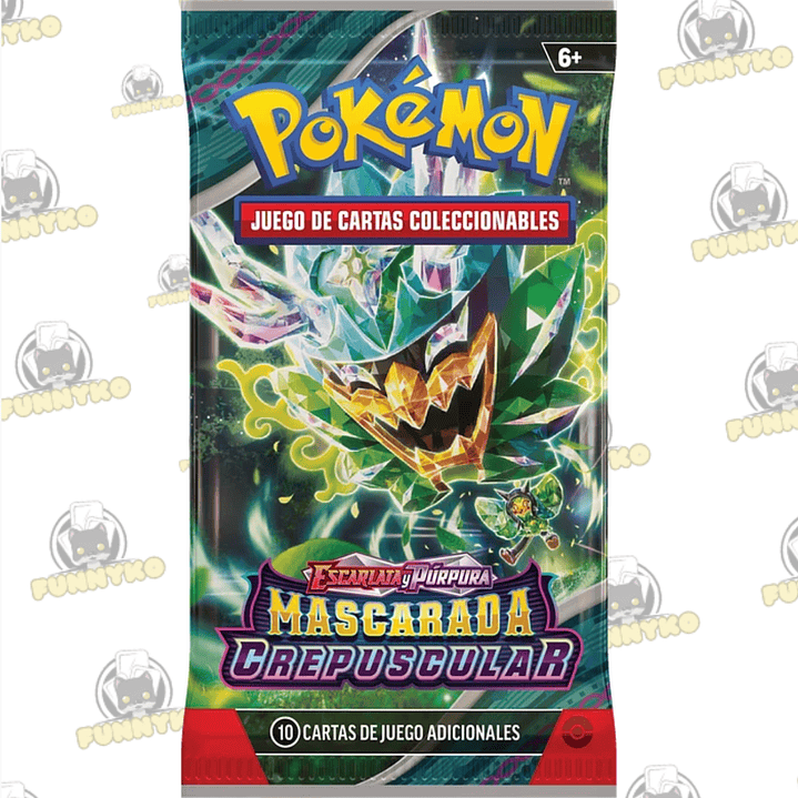 Sobre Pokémon - Scarlet & Violet: Mascarada Crepuscular 1