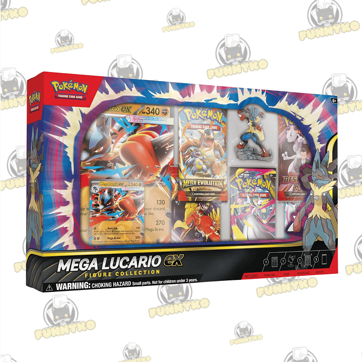 Mega Lucario ex Figure collection Inglés  1