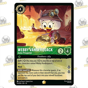 Webby Vanderquack - Junior Prospector