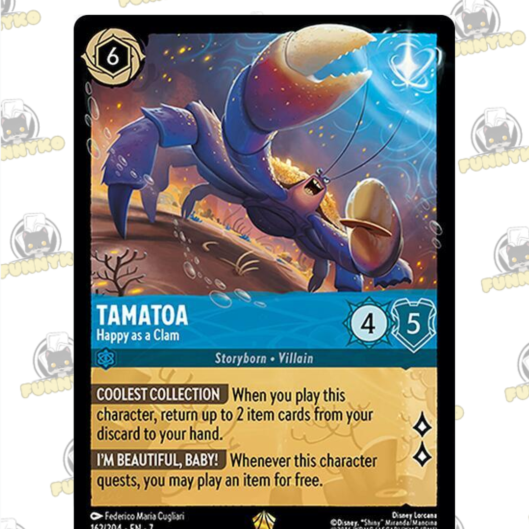 Tamatoa - Happy as a Clam 1