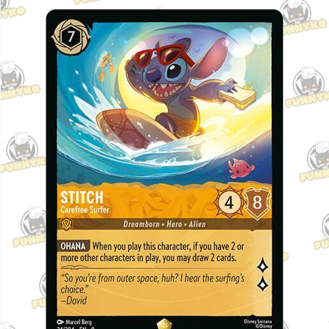 Stitch - Carefree Surfer 1