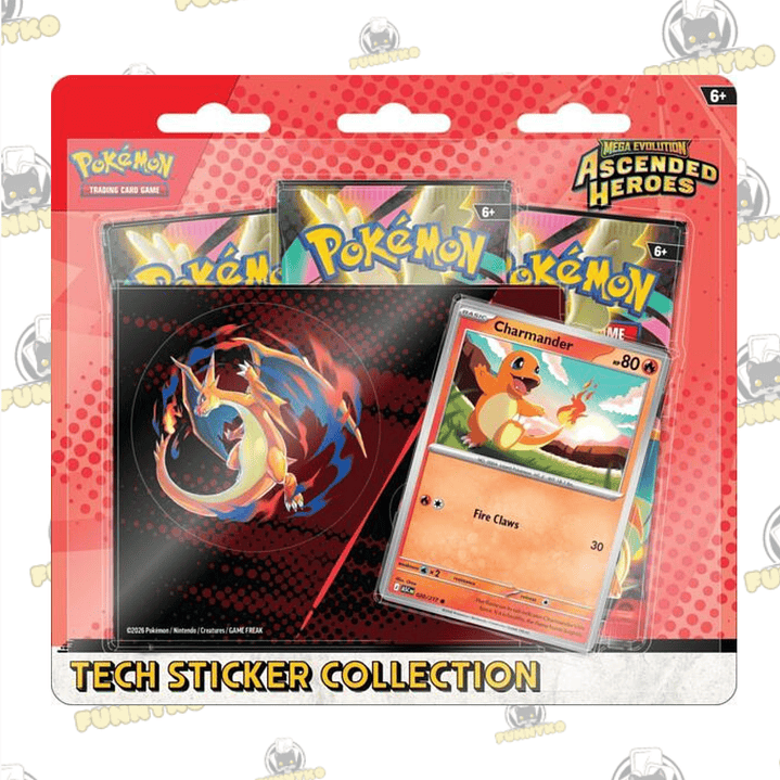 Mega Evolution - Tech Sticker Collection  (Español) 1
