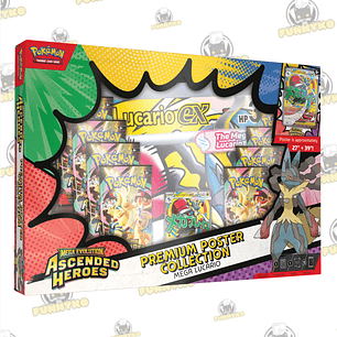Mega Evolution: Ascended Heroes - Premium Poster Collection Mega Lucario EX - Español