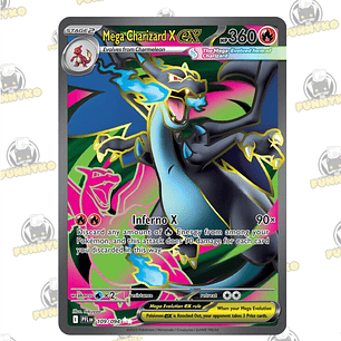 Mega Charizard X ex - 109/094 - ME02: Phantasmal Flames ESPAÑOL