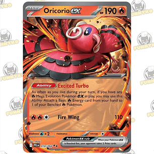 Oricorio ex - 018/094 - ME02: Phantasmal Flames