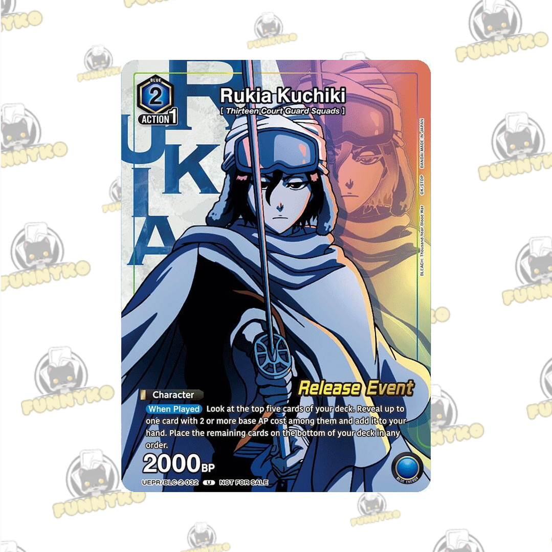 Rukia Kuchiki (Release Event Participation) - UEX01BT: BLEACH: Thousand-Year Blood War Vol.2 Release Event Cards (UEX01BT_RE) 1