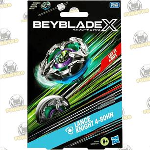 Kit Inicial Beyblade X  Lance Knight 4-80HN