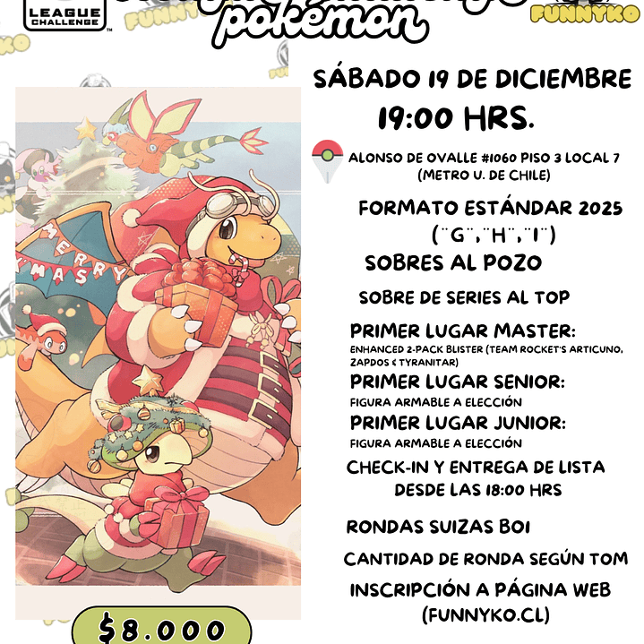 League Challenge Funnyko Viernes 19 de Diciembre 1