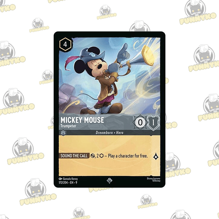 Mickey Mouse - Trumpeter 1