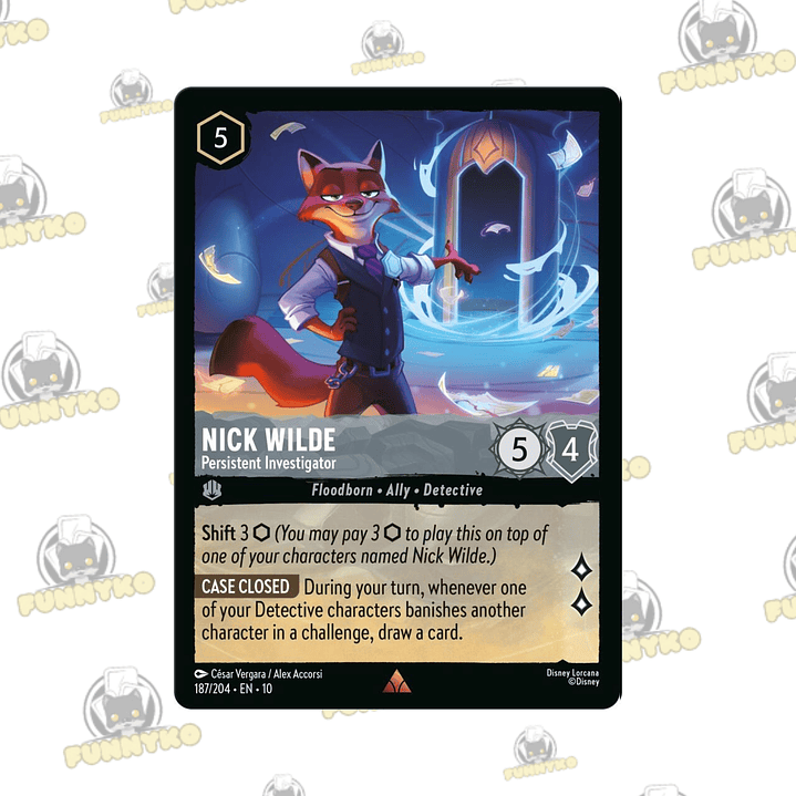   Nick Wilde - Persistent Investigator 1