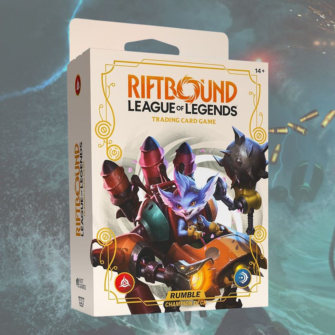 Preventa Riftbound: League of Legends TCG: Spiritforged - Rumble Champion Deck 1