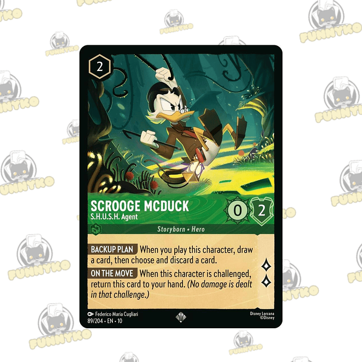 Scrooge McDuck - S.H.U.S.H. Agent 1