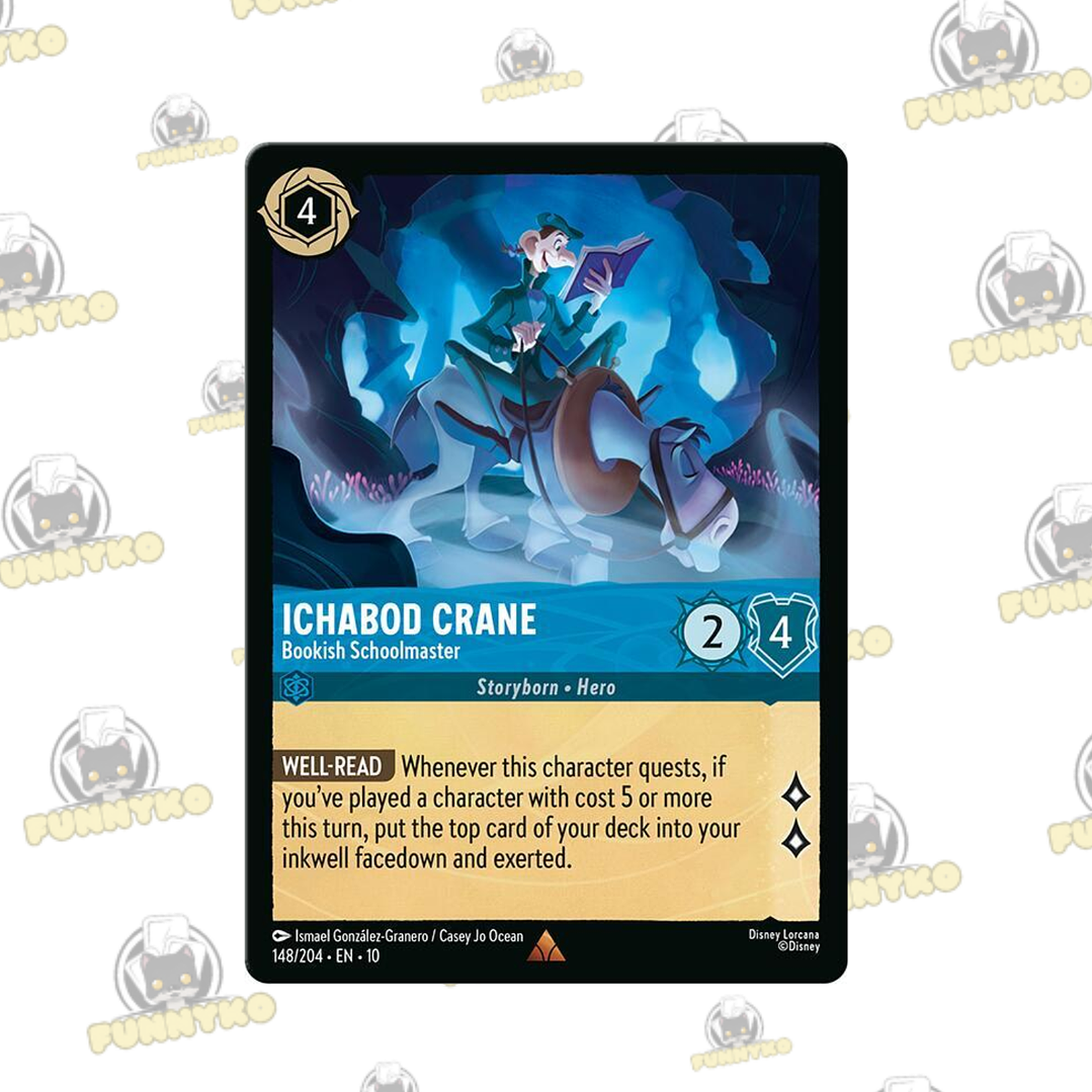 Ichabod Crane - Bookish Schoolmaster 1