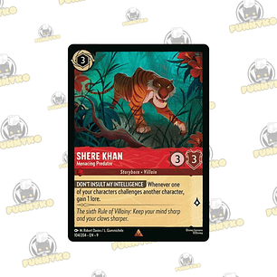   Shere Khan - Menacing Predator