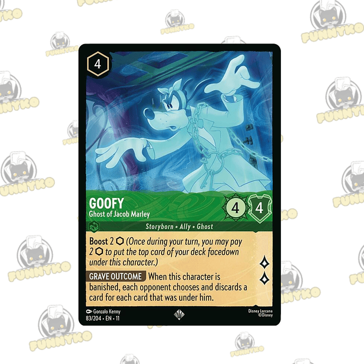 Goofy - Ghost of Jacob Marley 1
