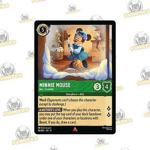   Minnie Mouse - Mrs. Cratchit