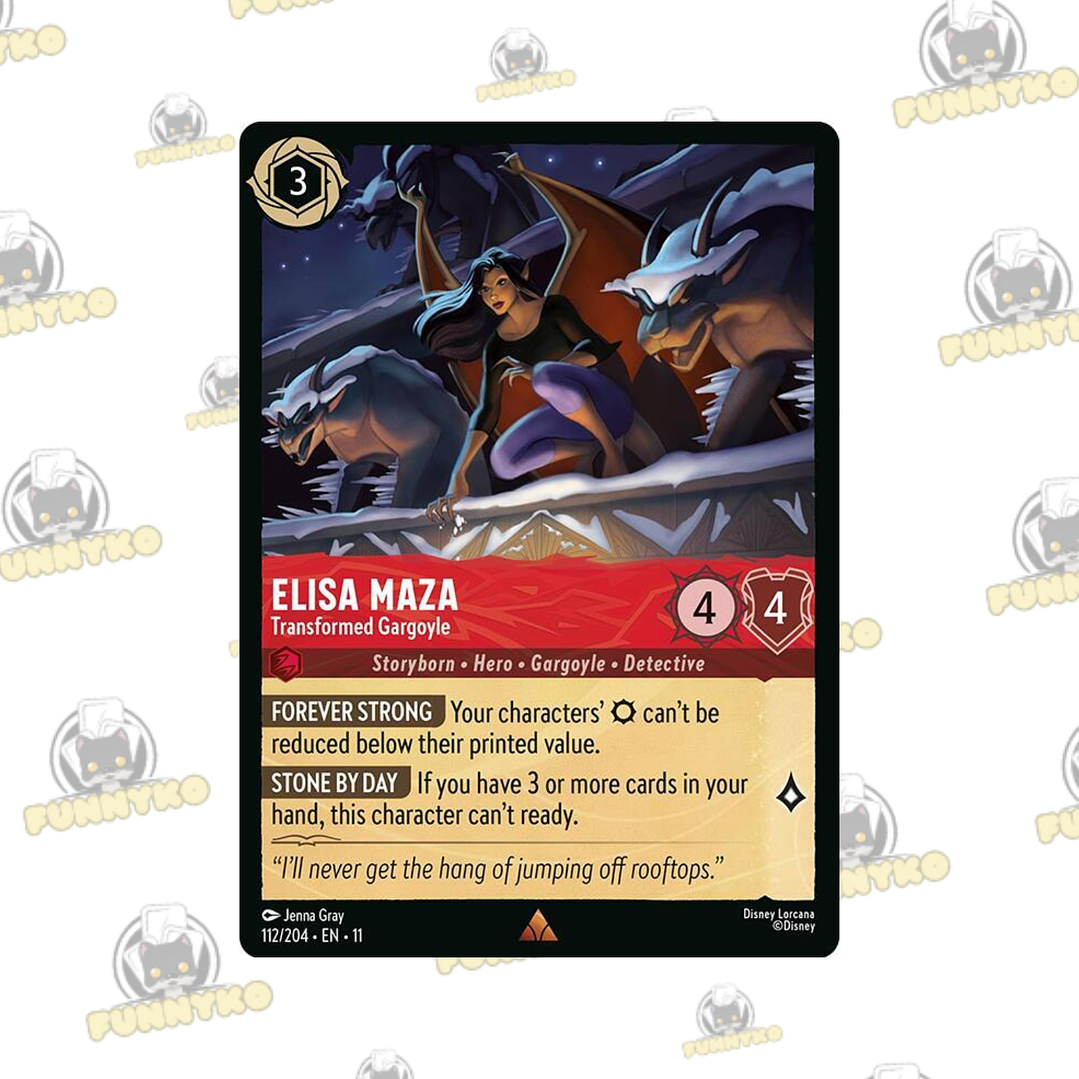 Elisa Maza - Transformed Gargoyle 1