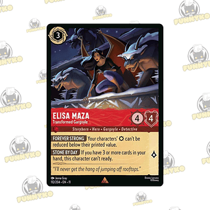 Elisa Maza - Transformed Gargoyle