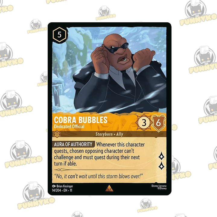   Cobra Bubbles - Dedicated Official 1