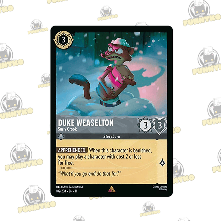 Duke Weaselton - Surly Crook 1