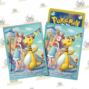 Sleeves Ampharos and Jasmine (Pokémon center)
