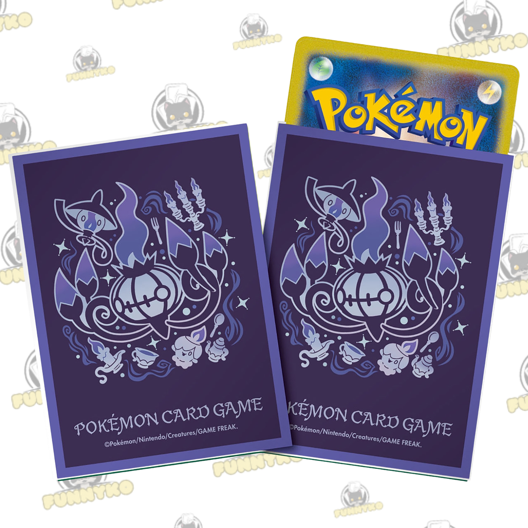 Sleeves Evolution Trail Chandelure (Pokémon center) 1